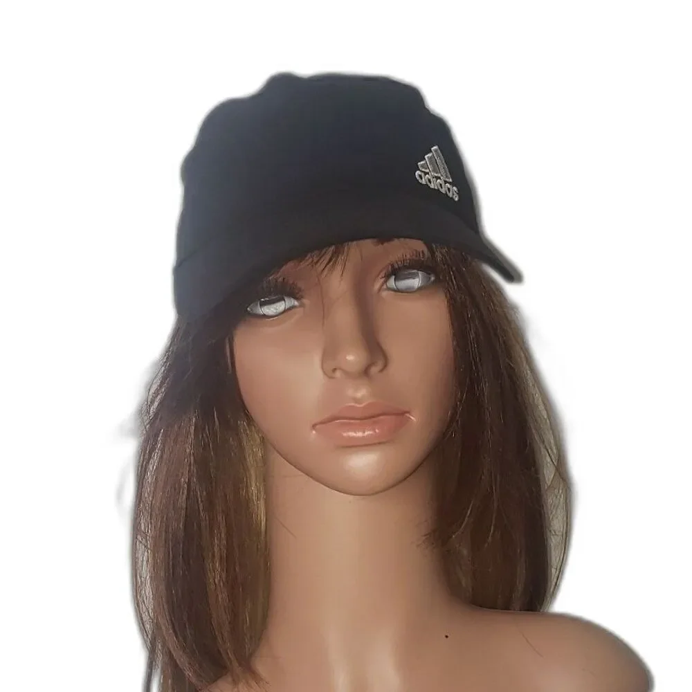 ADIDAS Climalite Black Baseball Cap Hat Unisex One Size
